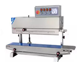 Plastic Film Bag Zipper Bag Pouch Heat Sealing Machine With Nitrogen Filling