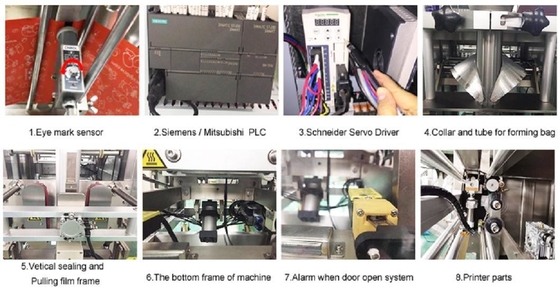 Pillow Bag Nitrogen Packing Machine For Potato Chips