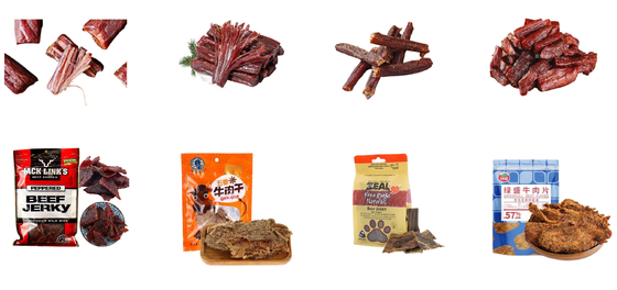 OEM Biltong Dried Meat Packing Zipper Bag Packaging Machine