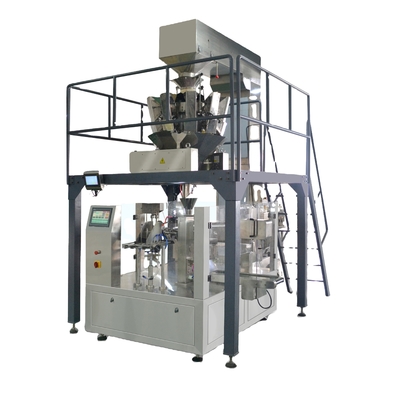 Cashew Nut Almond Peanut Ziplock Packaging Machine Automatic