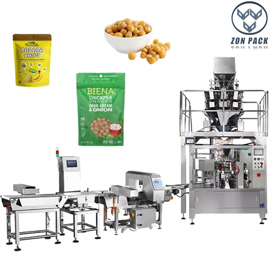 Multi-function Rotary Doypack Stand-up Bag Packing Machine Chickpeas Packing Machine