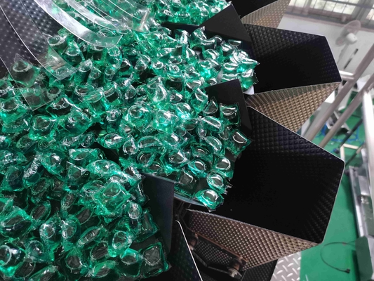 Factory price 15 Pcs 30 Pcs Laundry Pods Washing tablet Counting Filling Packing Machine into Box