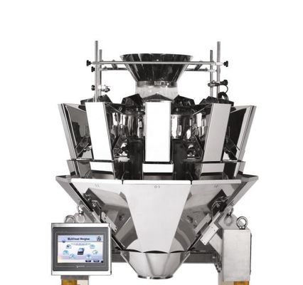 Snack Food Granule Rice Sugar 1KW Automatic Multihead Weigher