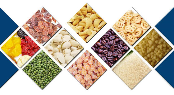 Snack Food Granule Rice Sugar 1KW Automatic Multihead Weigher