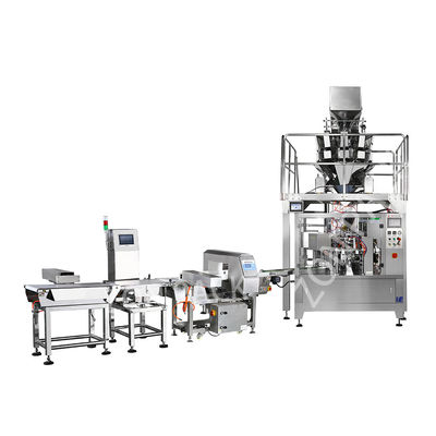 304SS Automatic Beef Jerky Puffed Food Pre-made Pouch bag Packing Machine