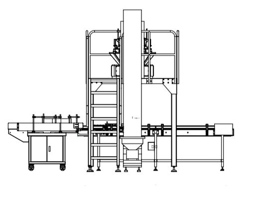 Electric 8.4 Ton / Day Plastic Bottle Packaging Machine