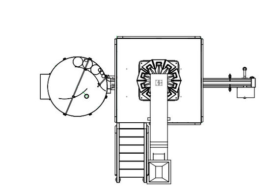 Electric 8.4 Ton / Day Plastic Bottle Packaging Machine