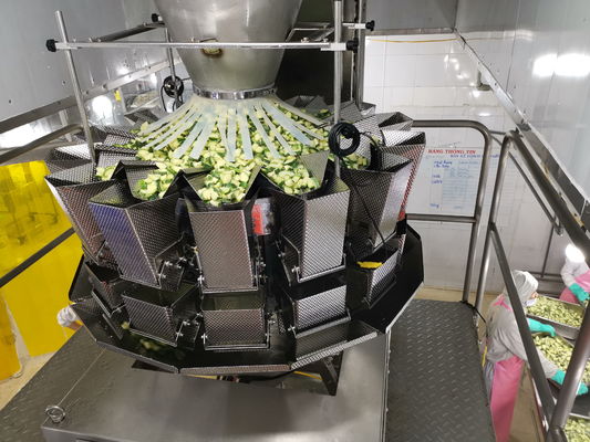 Frozen Food 500g Vertical Form Fill Seal Packaging Machine