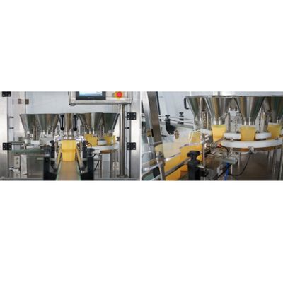 SGS 30 Cans / Min Glass Bottle Plastic Jar Packing Machine