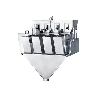 50bags/Min 4head Linear Weigher Packing Machine Filling Candy Bean Grain Nut