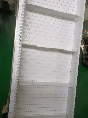 High Capacity Granule PVC PU Belt Incline Conveyor With Hopper