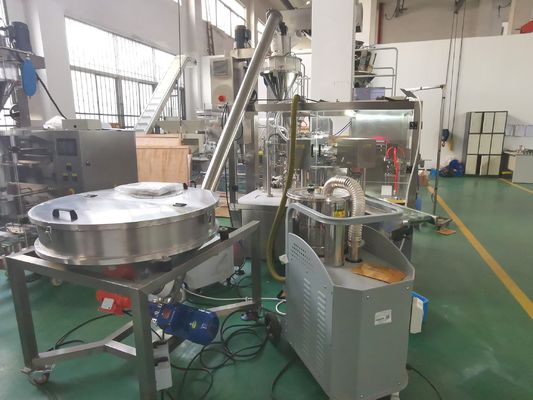 Zipper Bag Coffee Powder Packing Machine Siemens PLC Control