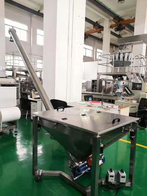 Powder 2m3/h Inclined Screw Food Grade Conveyor With Hopper