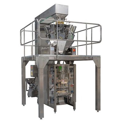 Gusset Bag SS304 5g Snack Food Packaging Machine