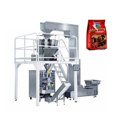Multi Language VFFS Collar Type Popcorn Bagging Machine