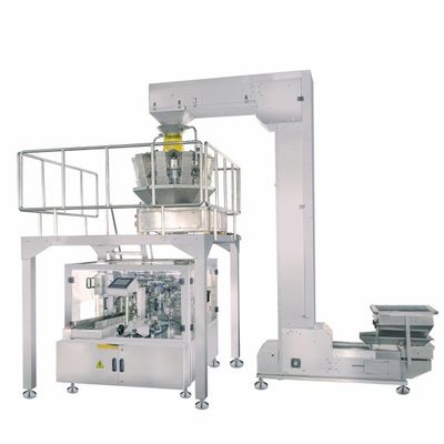 CE 380V 50Hz Rotary Multihead Weigher Packing Machine