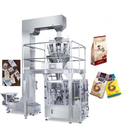 Automatic Premade Pouch Machine For Vegetable Fruit Frozen Fish Food 50Bags/Min