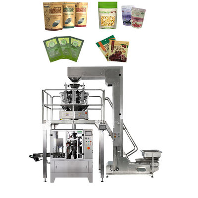 304SS Food Jerky Beef Zipper Premade Bag Doypack Packing Machine