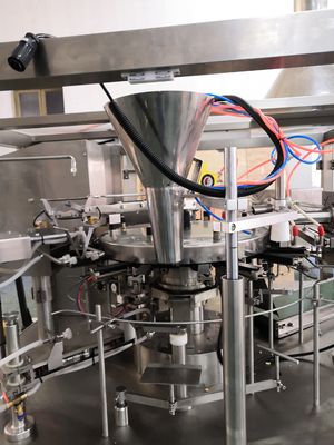 Automatic Premade Pouch Machine For Vegetable Fruit Frozen Fish Food 50Bags/Min