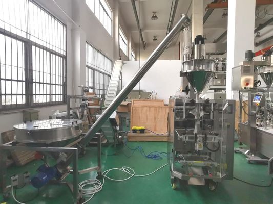 100g 200g 500g 1000g Detergent Powder Packing Machine With Auger Filler