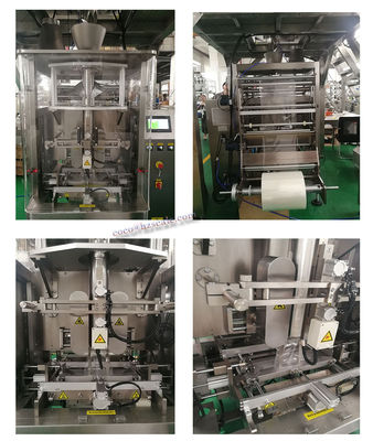 Potato Chips Pillow Bag Vertical Packing Machine Weighing 50g 100g Automatic