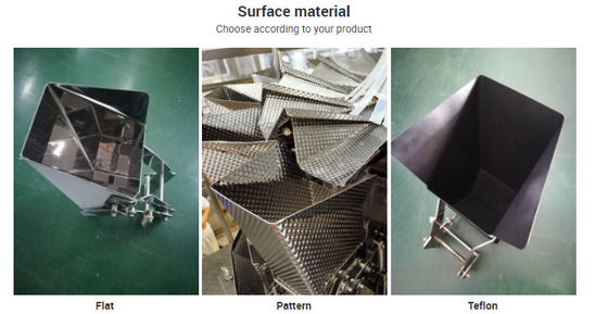 500g 1000g 14 Heads Multihead Weigher For Sea Food Frozen Food
