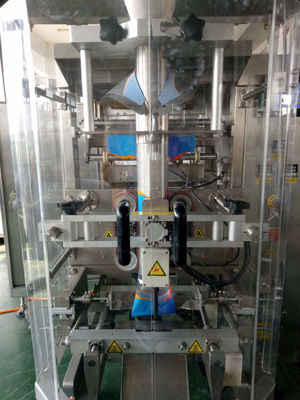 70bags/Min Vertical Pouch Packing Machine With Multihead Weigher