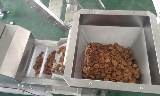 Chips Cookies Food Bucket Conveyor Automatic 304SUS Z Type