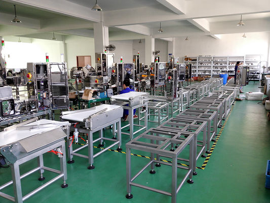 PVC Belt 304ss Frame Automatic Food Grade Metal Detectors In Packing Line
