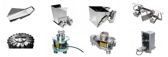 CE Certificate Hermetic Automatic Multihead Weigher With 1.6L Hopper