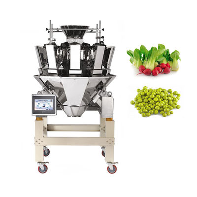High speed 120 Bags/Min automatic 14 head multihead weigher for chocolate beans candy