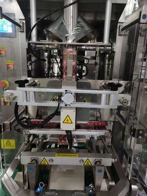 304SS Automatic Dried Fruit Vertical Pouch Packing Machine 50Bags/Min