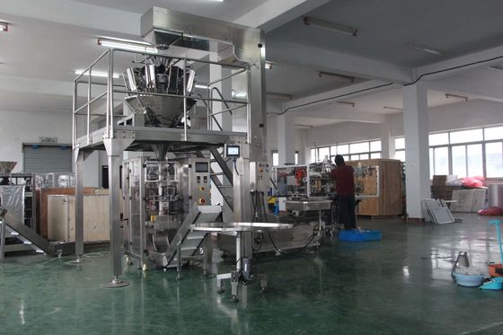 Potato Chips Automatic Food Snacks Nut Pouch Packing Machine With Nitrogen