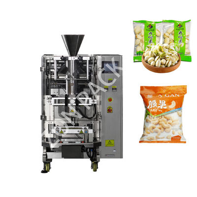 CE Pillow Bag Packing Machine Vertical For Oatmeal Banana Chips Nuts
