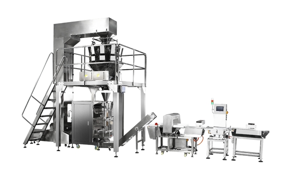 Chips Snack Food Pillow Bag  VFFS Packing Machine 60bags/Min