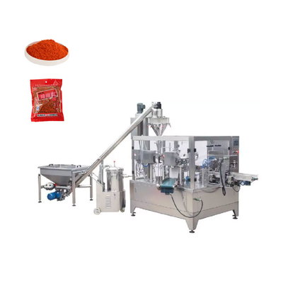 Premade Pouch Spice Flour Milk Powder Packing Machine Auto Sealing