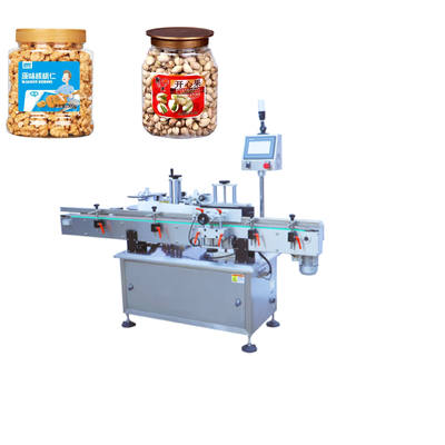 Plastic Bottle Automatic Round Bottle Labeling Machine Intelligent Control