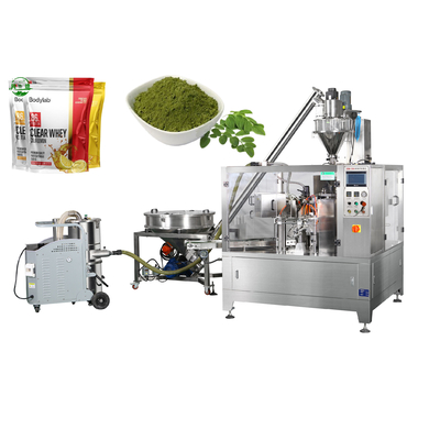 300g 500g Tea Powder Premade Bag Packing Machine 30-35Bags/Min