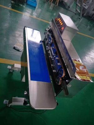 Plastic Bag Heat Sealing Machine Continuous Seal Premade Bag For Food Snack