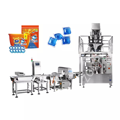 Premade Bag Pouch Packing Machine Laundry Beads Counting 20pcs 30pcs