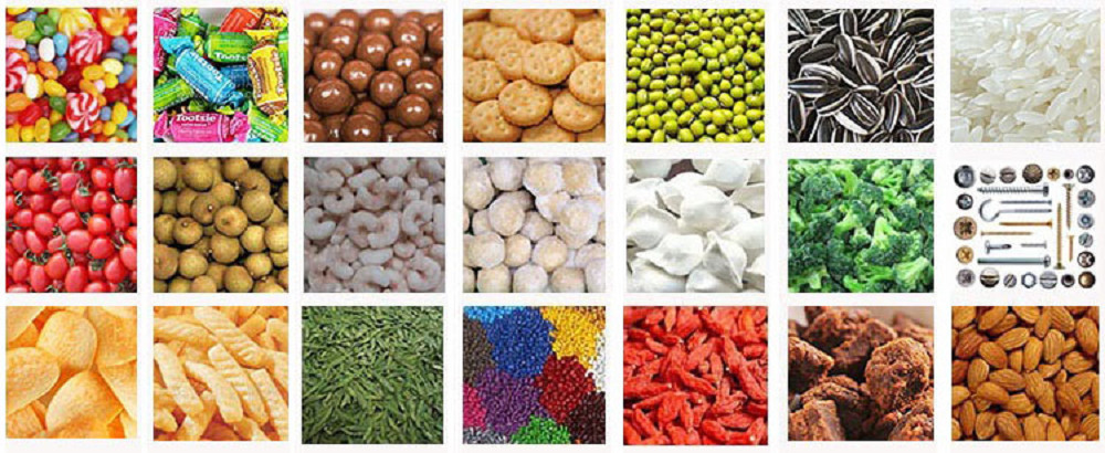 Automatic Food Snack 10 / 14 Heads Weigher For Chips Grain Packing
