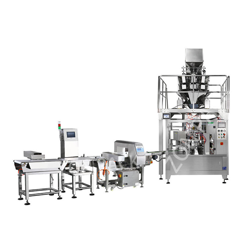 304SS Automatic Beef Jerky Puffed Food Pre-made Pouch bag Packing Machine