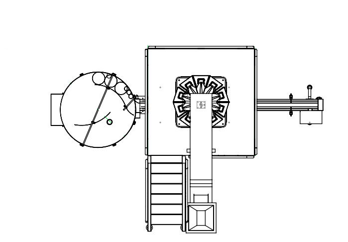 Electric 8.4 Ton / Day Plastic Bottle Packaging Machine