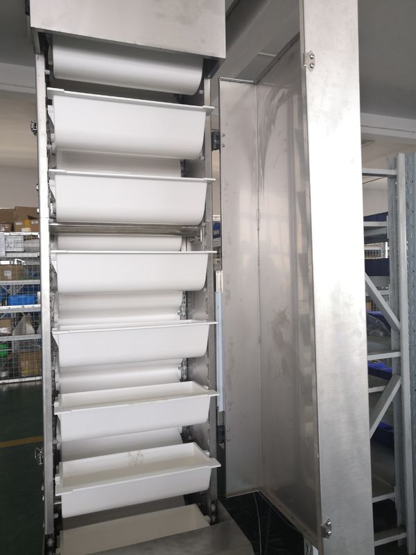4L Bucket Food Grade Conveyor With Vibrating Feeder