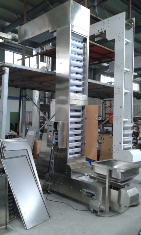 4L Bucket Food Grade Conveyor With Vibrating Feeder