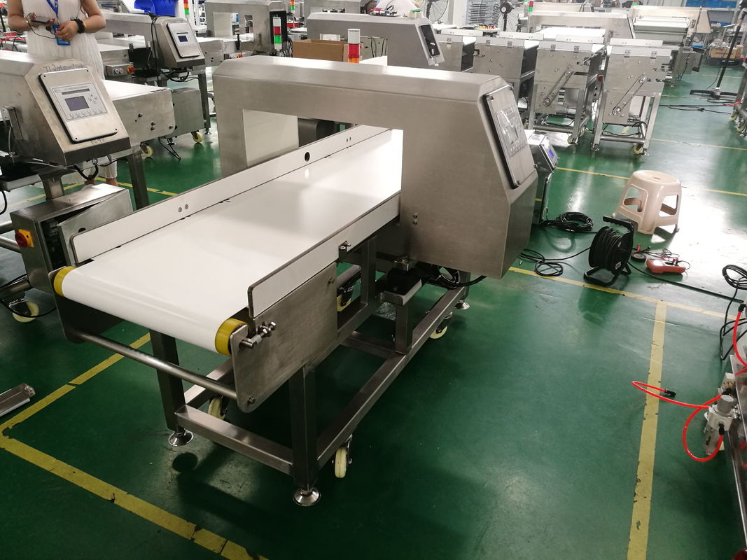 Biscuits Chocolate 300mm Conveyor Belt Metal Detector