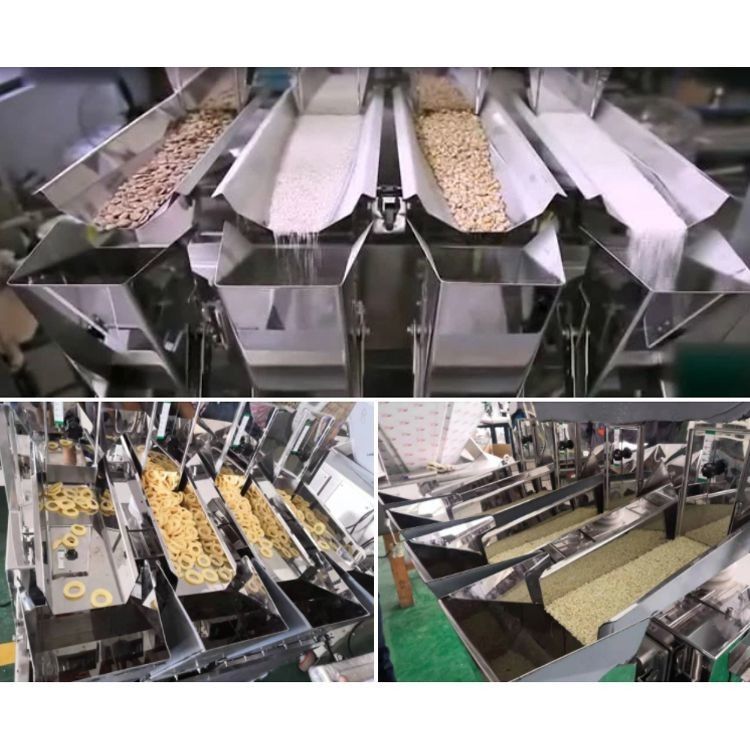 3L Hopper 60 Bags / Min ZH-A4 Linear Weigher Machine