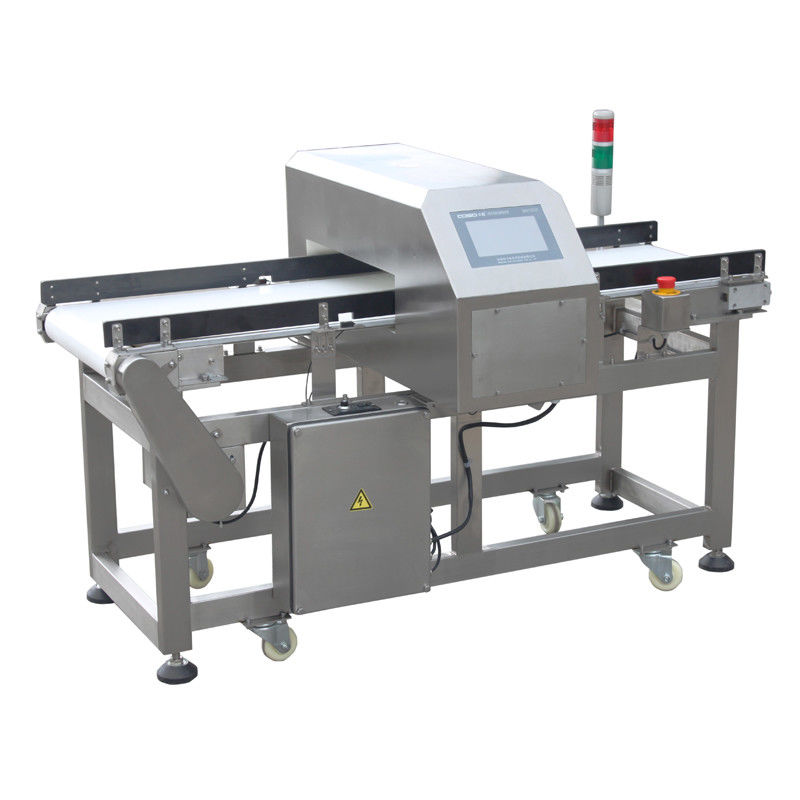IP54 Metal Detector Sensitivity Food Industry With Alarm Light