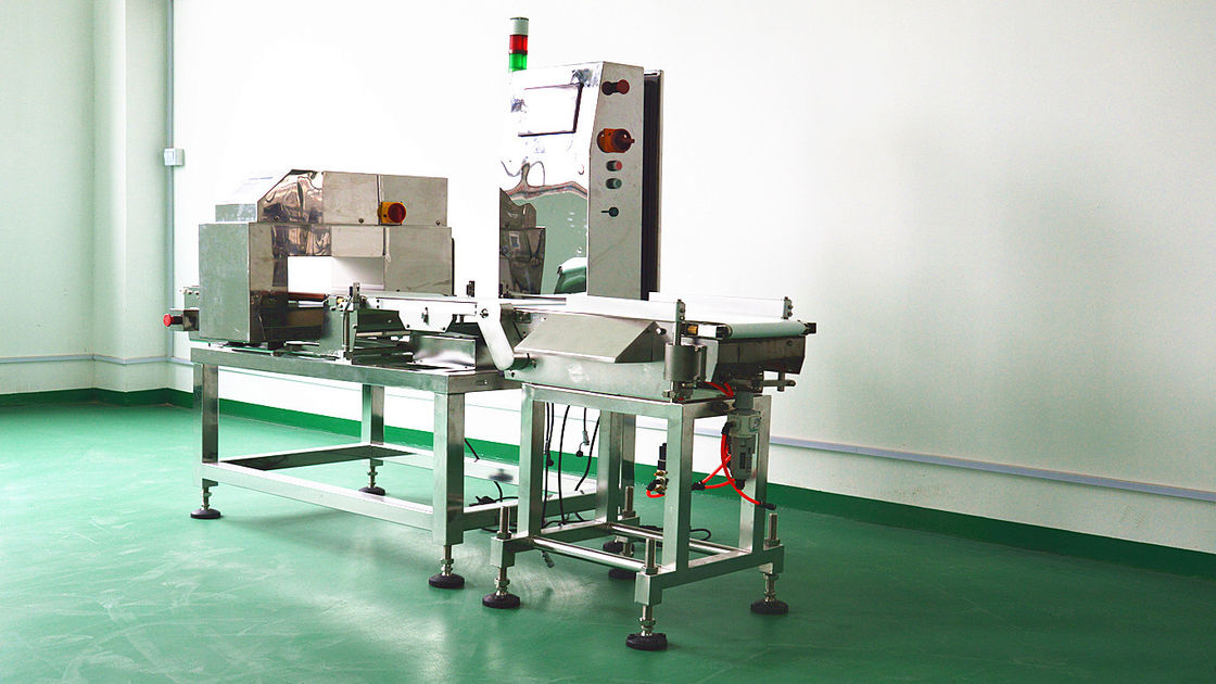 Automatic 304ss Frame Check Weigher Machine With Air Blow Rejection