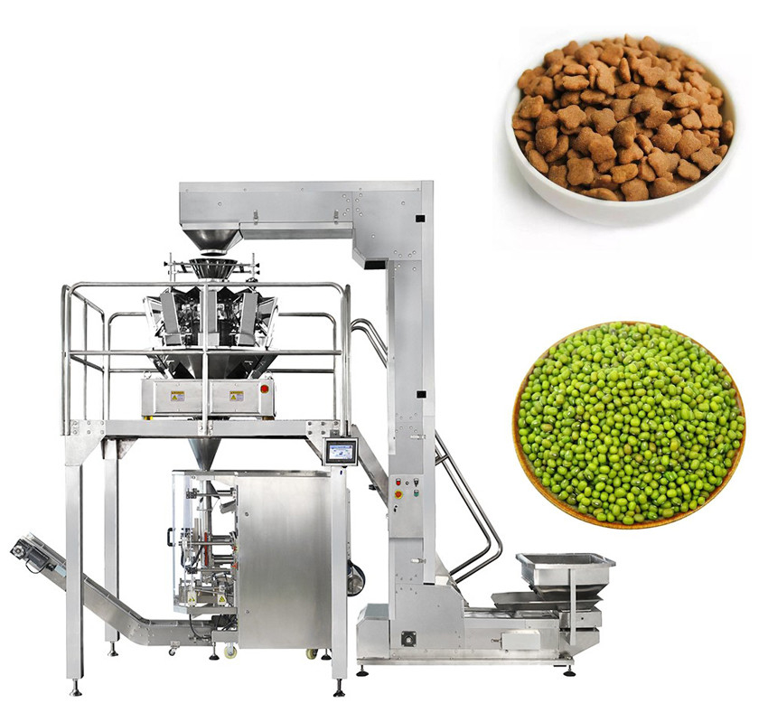 Automatic 4 Side Seal Vffs Packaging Machine MultiFunction Pillow Bag